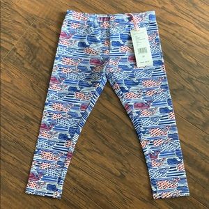 Vineyard Vines Stars Stripes & Whale leggings